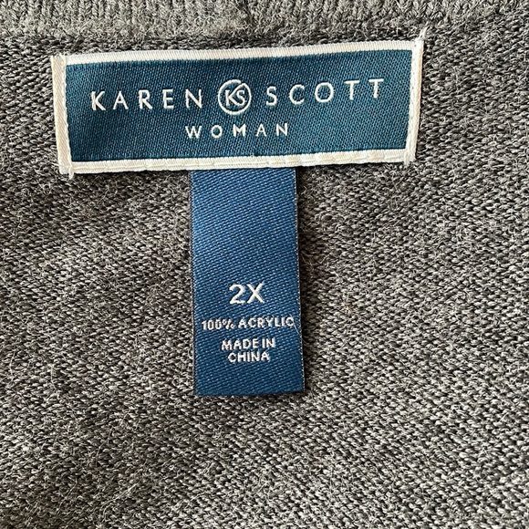 KAREN SCOTT CARDIGAN. - Picture 5 of 8